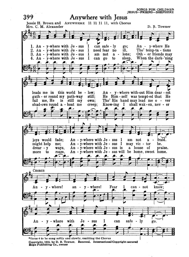 The New Christian Hymnal page 349