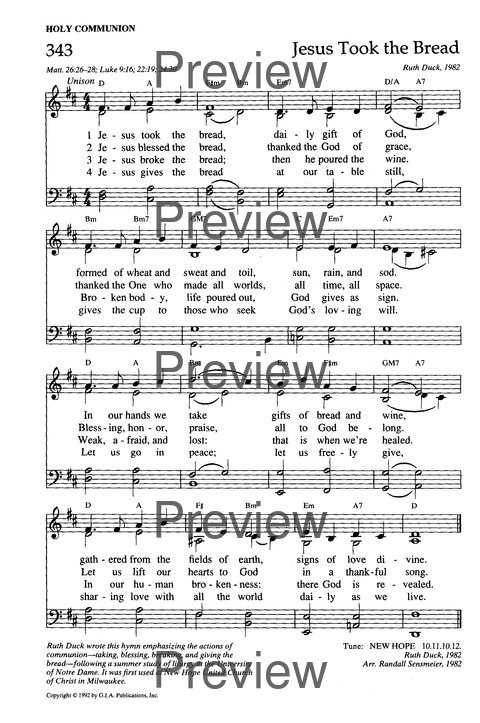 The New Century Hymnal page 441