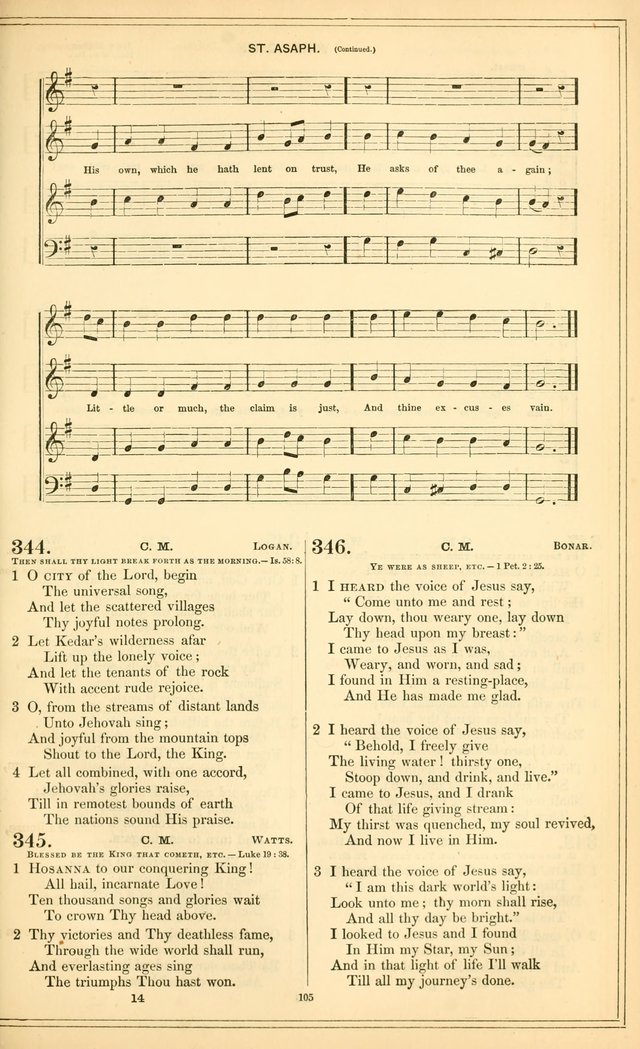 The New Congregational Hymn and Tune Book, for Public, Social and Private  Worship page 120