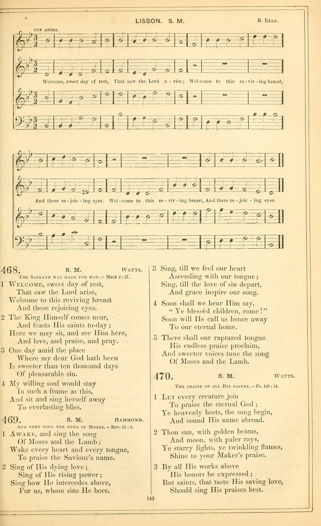 The New Congregational Hymn and Tune Book, for Public, Social and Private  Worship page 158