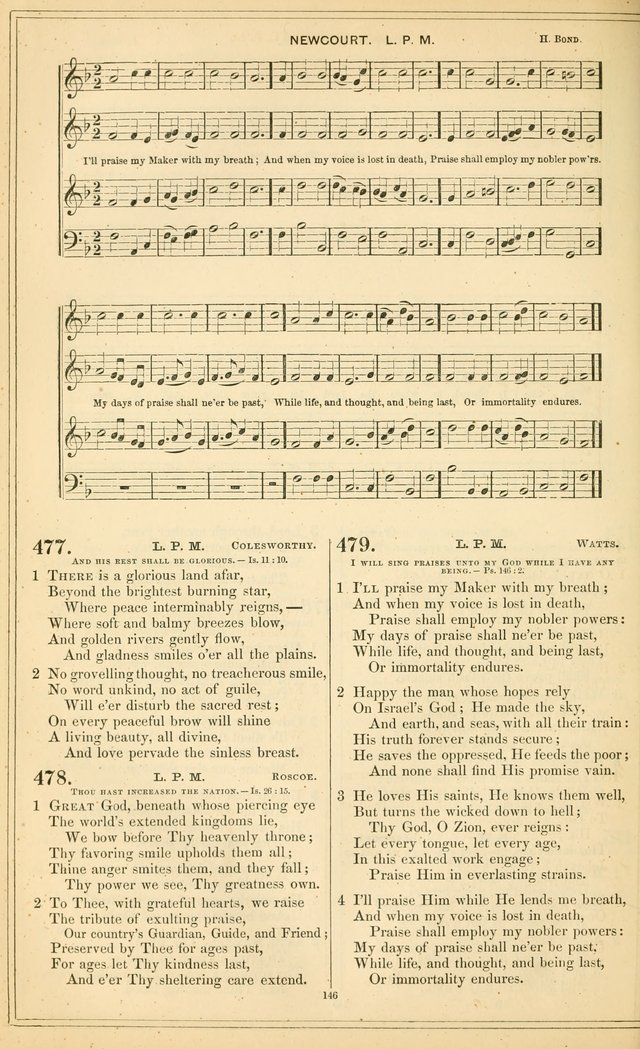 The New Congregational Hymn and Tune Book, for Public, Social and Private  Worship page 161