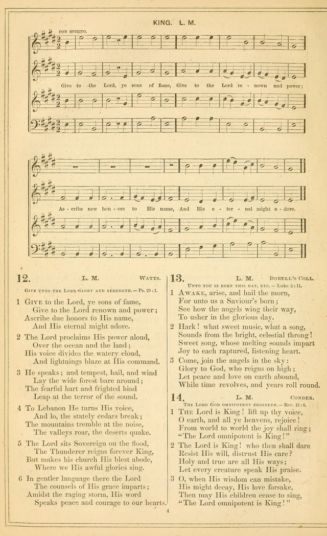 The New Congregational Hymn and Tune Book, for Public, Social and Private  Worship page 19