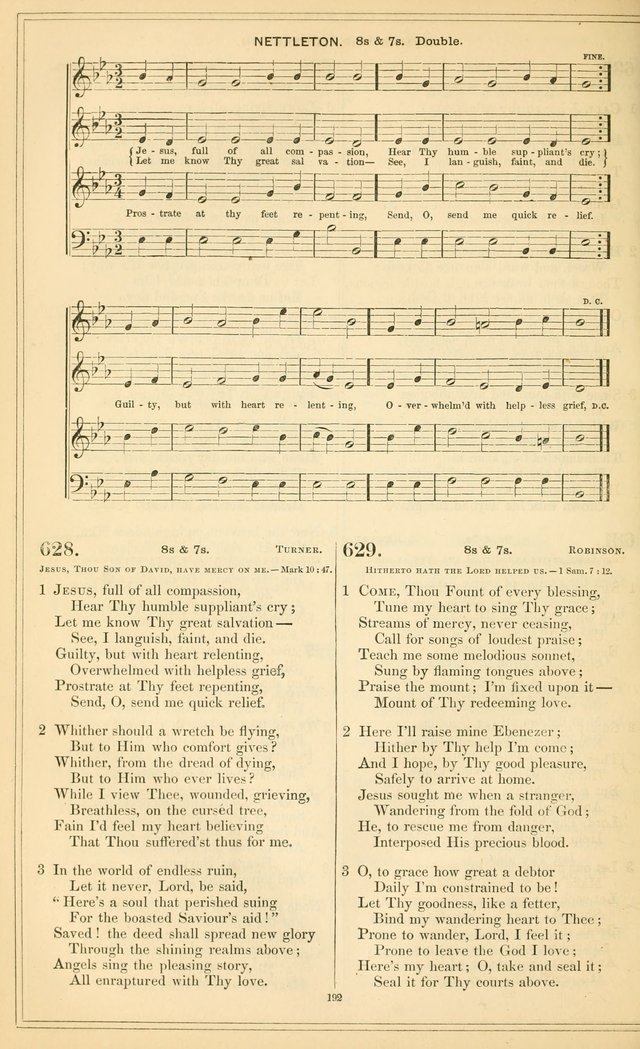 The New Congregational Hymn and Tune Book, for Public, Social and Private  Worship page 207