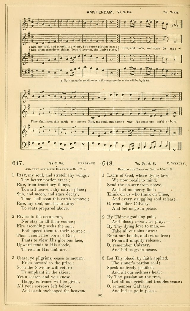 The New Congregational Hymn and Tune Book, for Public, Social and Private  Worship page 215