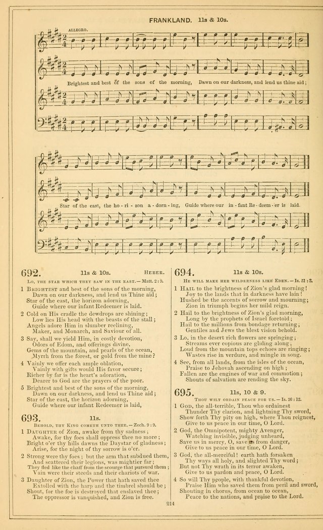 The New Congregational Hymn and Tune Book, for Public, Social and Private  Worship page 229