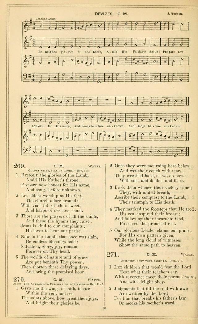 The New Congregational Hymn and Tune Book, for Public, Social and Private  Worship page 95