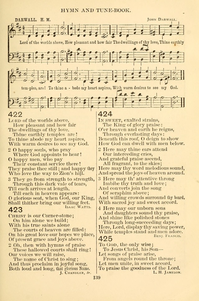 New Christian Hymn and Tune Book page 139