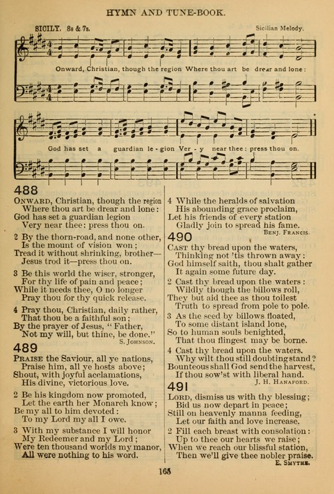 New Christian Hymn and Tune Book page 164