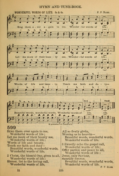 New Christian Hymn and Tune Book page 224