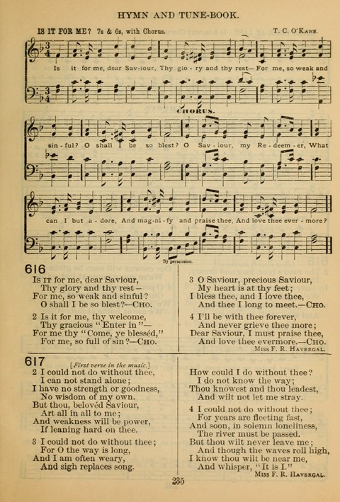 New Christian Hymn and Tune Book page 234