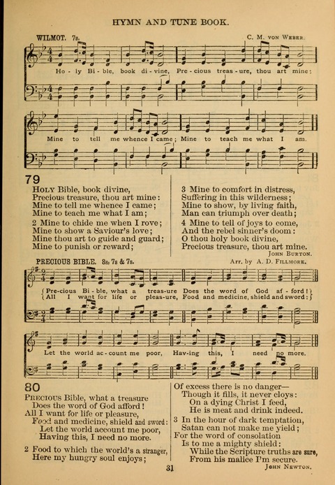 New Christian Hymn and Tune Book page 30