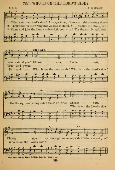 New Christian Hymn and Tune Book page 318