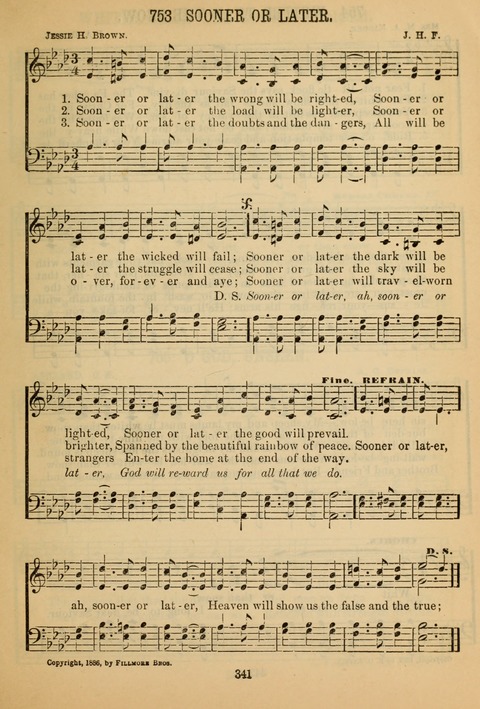 New Christian Hymn and Tune Book page 340