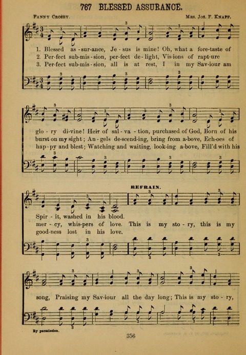 New Christian Hymn and Tune Book page 355