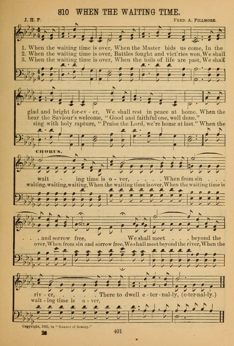 New Christian Hymn and Tune Book page 400