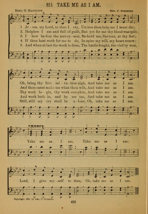 New Christian Hymn and Tune Book page 401