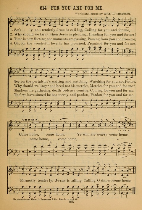 New Christian Hymn and Tune Book page 404