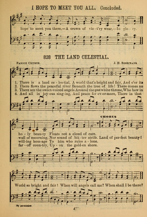 New Christian Hymn and Tune Book page 418