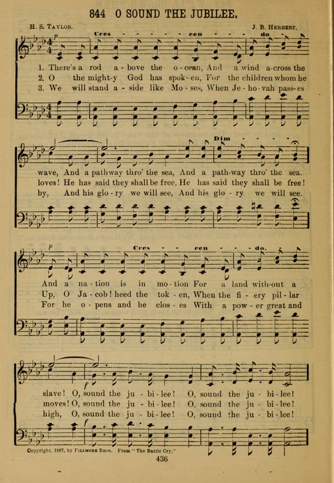 New Christian Hymn and Tune Book page 435