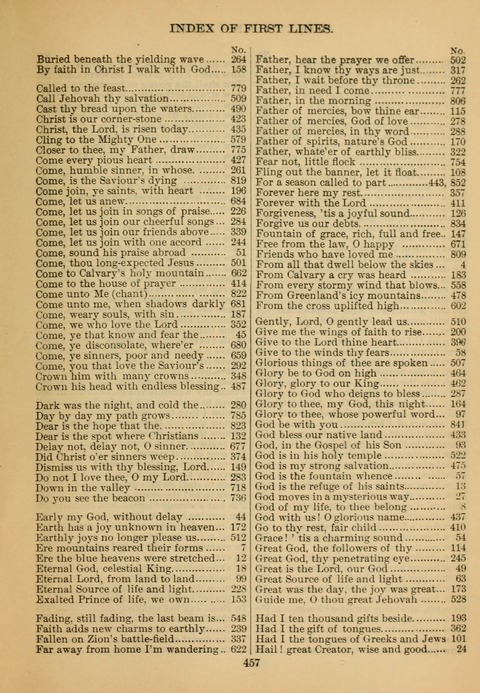 New Christian Hymn and Tune Book page 456