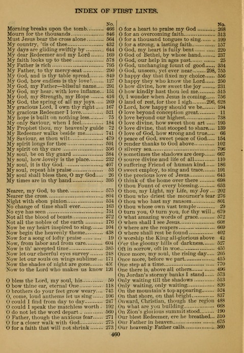 New Christian Hymn and Tune Book page 459