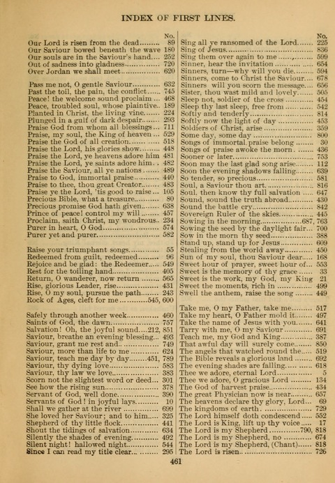 New Christian Hymn and Tune Book page 460