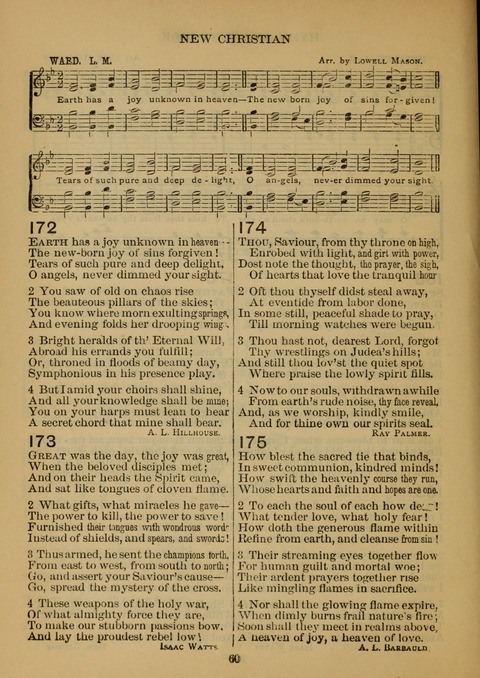 New Christian Hymn and Tune Book page 59