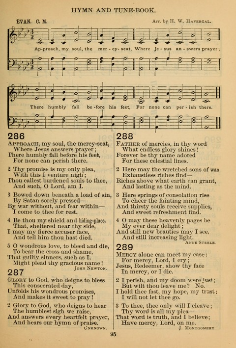 New Christian Hymn and Tune Book page 94