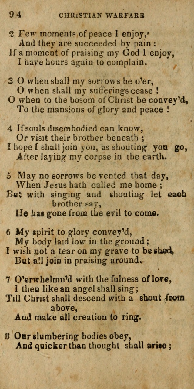 The New England Collection of Hymns and Spiritual Songs: adapted to prayer, conference and camp-meetings page 100