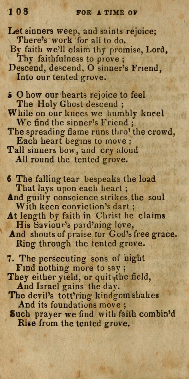 The New England Collection of Hymns and Spiritual Songs: adapted to prayer, conference and camp-meetings page 114