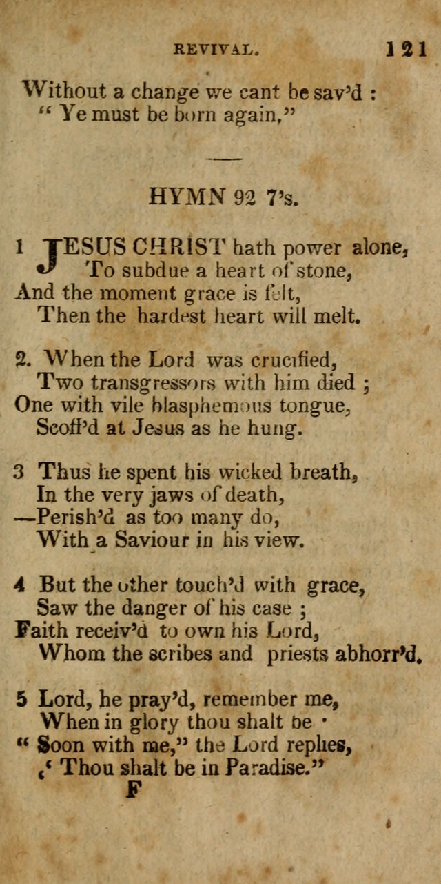 The New England Collection of Hymns and Spiritual Songs: adapted to prayer, conference and camp-meetings page 127