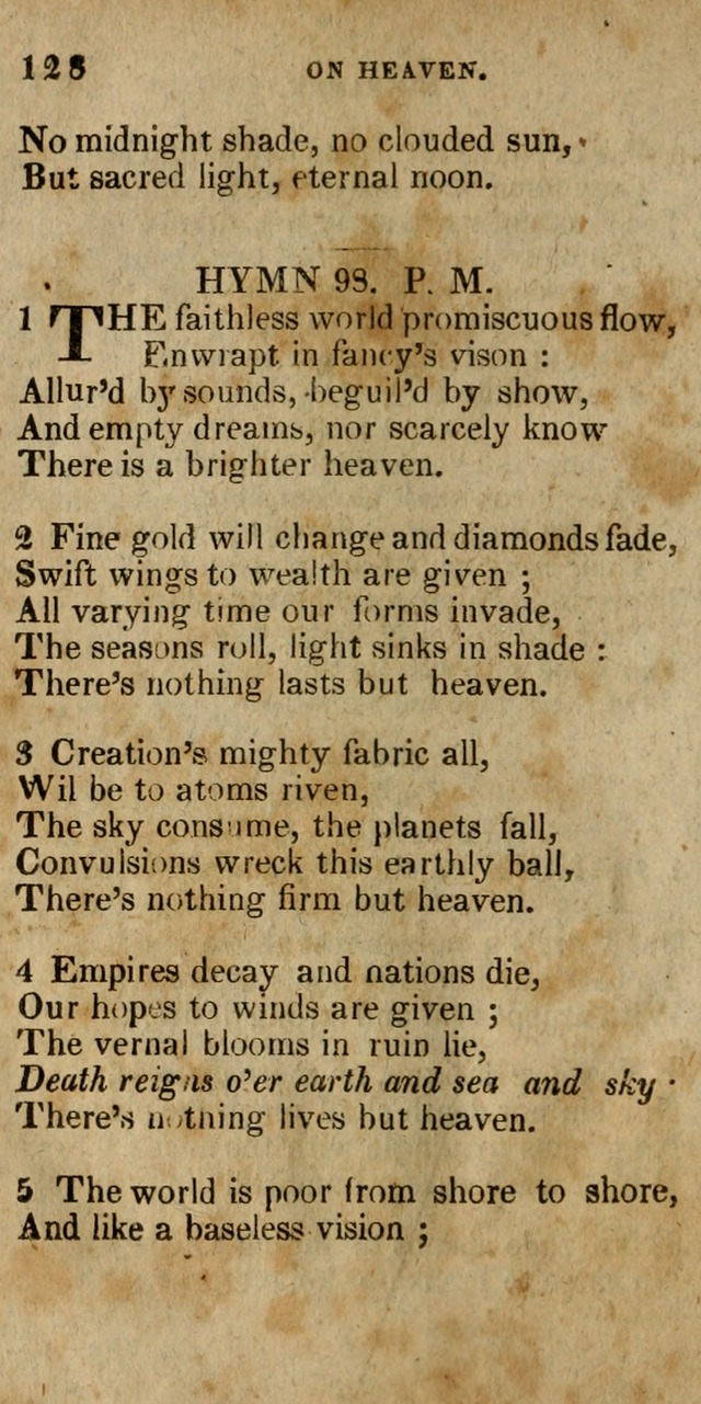 The New England Collection of Hymns and Spiritual Songs: adapted to prayer, conference and camp-meetings page 134