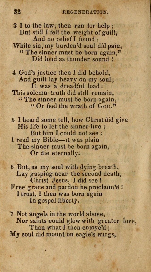 The New England Collection of Hymns and Spiritual Songs: adapted to prayer, conference and camp-meetings page 36