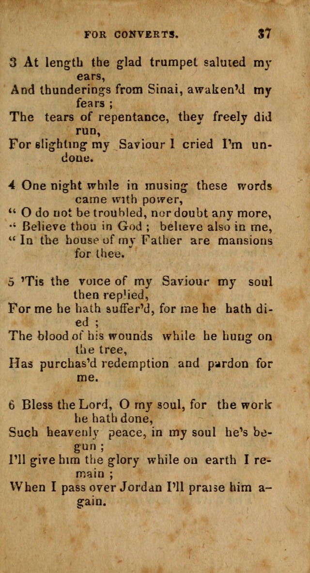 The New England Collection of Hymns and Spiritual Songs: adapted to prayer, conference and camp-meetings page 41