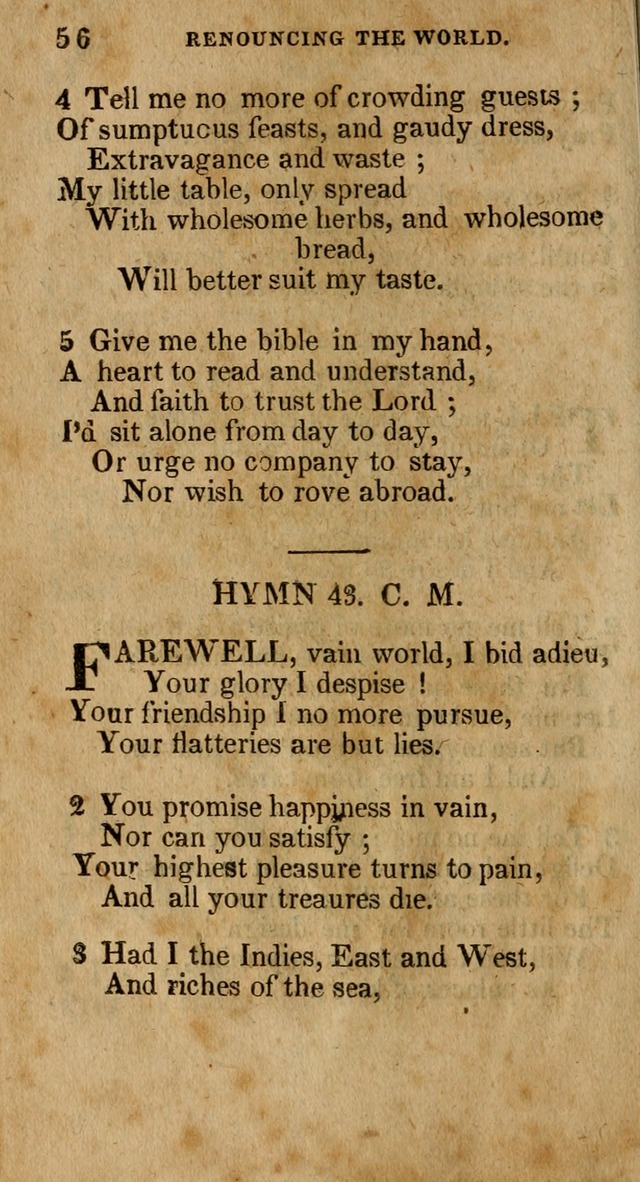 The New England Collection of Hymns and Spiritual Songs: adapted to prayer, conference and camp-meetings page 60