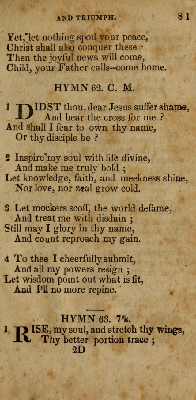 The New England Collection of Hymns and Spiritual Songs: adapted to prayer, conference and camp-meetings page 85