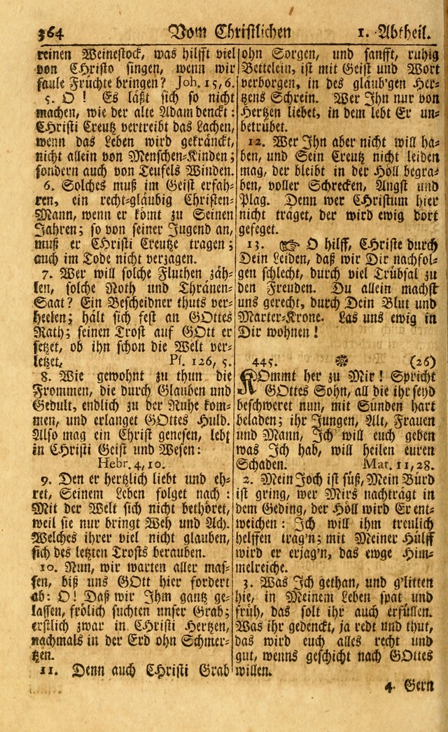 Neu-Eingerichtetes Gesang-Buch in Sich Haltend eine Sammlung (mehrentheils alter) Schöner lehr-reicher underbailicher Lieder... page 366