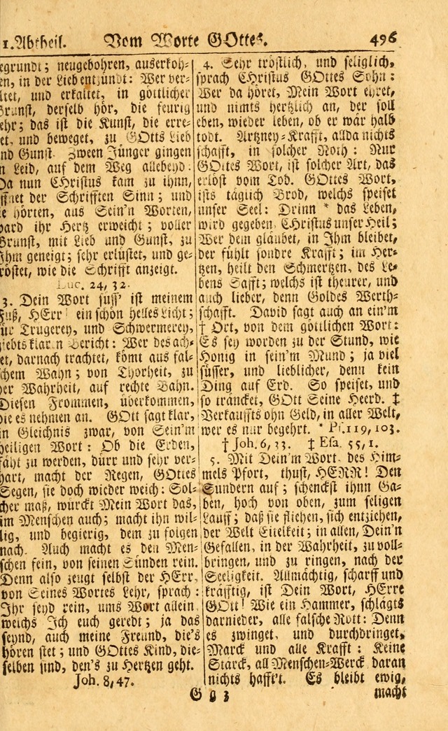 Neu-Eingerichtetes Gesang-Buch in Sich Haltend eine Sammlung (mehrentheils alter) Schöner lehr-reicher underbailicher Lieder... page 471