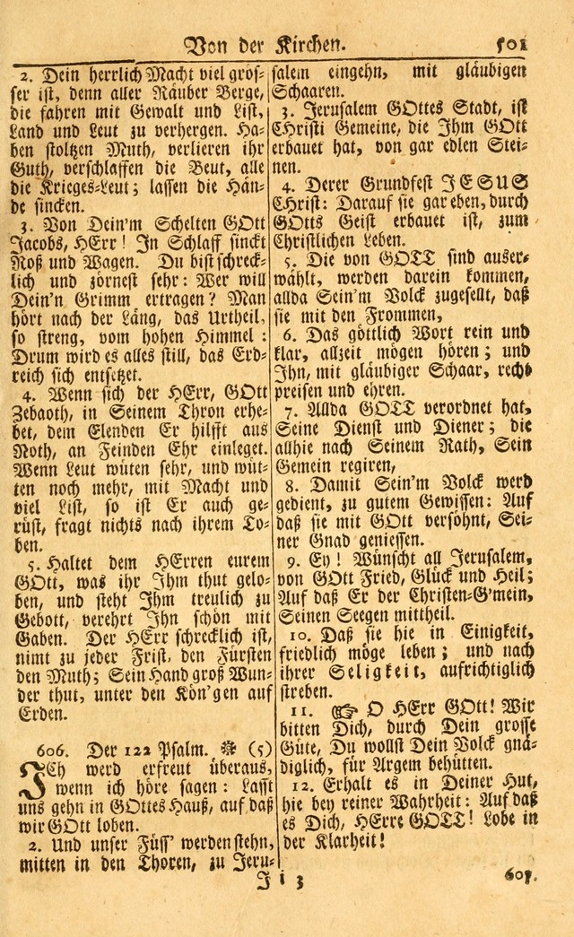 Neu-Eingerichtetes Gesang-Buch in Sich Haltend eine Sammlung (mehrentheils alter) Schöner lehr-reicher underbailicher Lieder... page 505