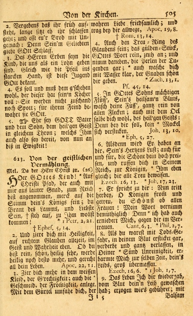 Neu-Eingerichtetes Gesang-Buch in Sich Haltend eine Sammlung (mehrentheils alter) Schöner lehr-reicher underbailicher Lieder... page 509