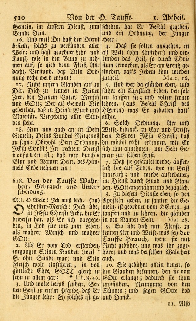 Neu-Eingerichtetes Gesang-Buch in Sich Haltend eine Sammlung (mehrentheils alter) Schöner lehr-reicher underbailicher Lieder... page 514