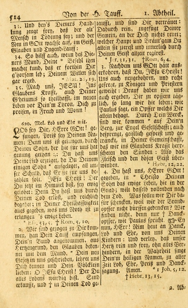 Neu-Eingerichtetes Gesang-Buch in Sich Haltend eine Sammlung (mehrentheils alter) Schöner lehr-reicher underbailicher Lieder... page 518