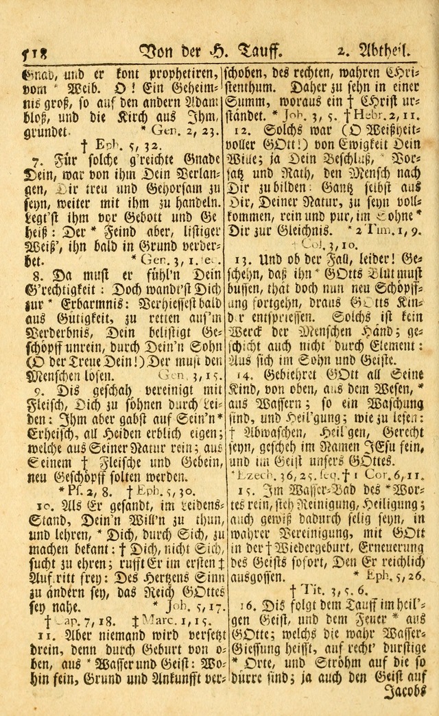 Neu-Eingerichtetes Gesang-Buch in Sich Haltend eine Sammlung (mehrentheils alter) Schöner lehr-reicher underbailicher Lieder... page 522