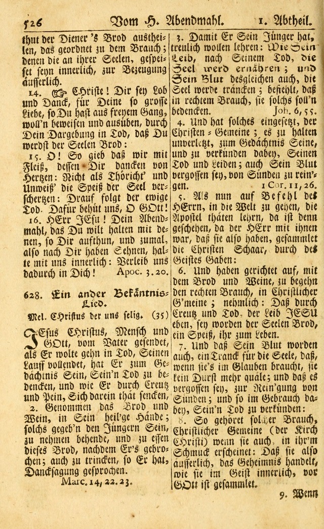 Neu-Eingerichtetes Gesang-Buch in Sich Haltend eine Sammlung (mehrentheils alter) Schöner lehr-reicher underbailicher Lieder... page 530