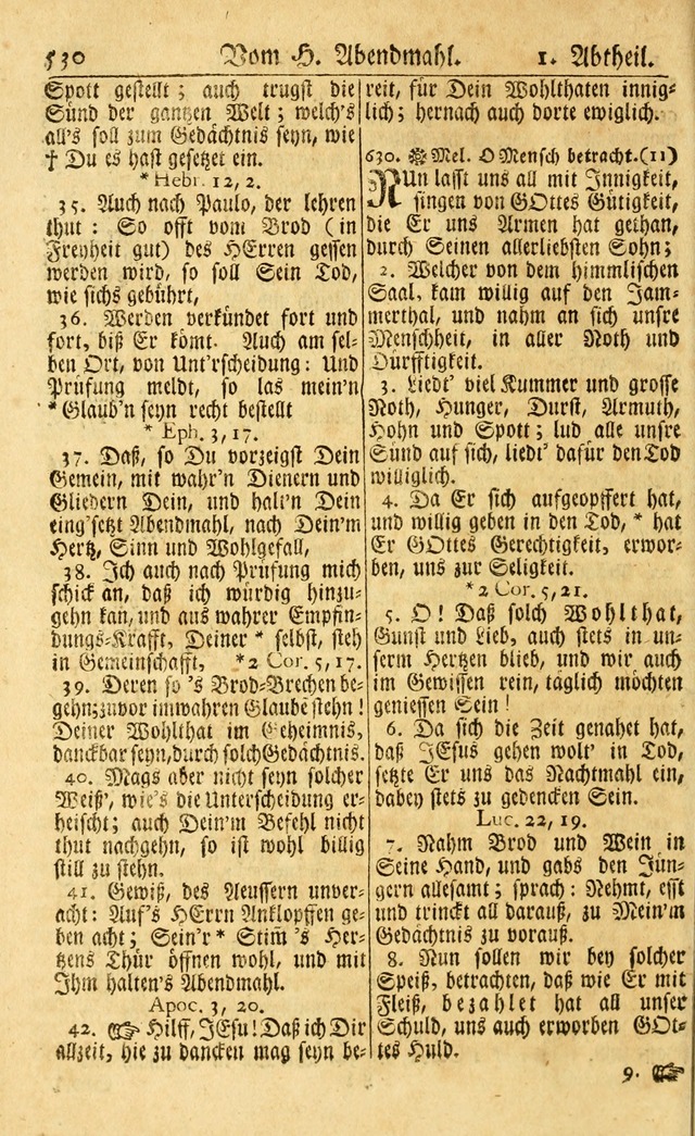 Neu-Eingerichtetes Gesang-Buch in Sich Haltend eine Sammlung (mehrentheils alter) Schöner lehr-reicher underbailicher Lieder... page 534