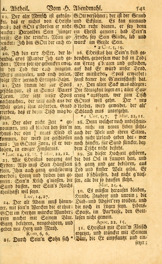 Neu-Eingerichtetes Gesang-Buch in Sich Haltend eine Sammlung (mehrentheils alter) Schöner lehr-reicher underbailicher Lieder... page 545