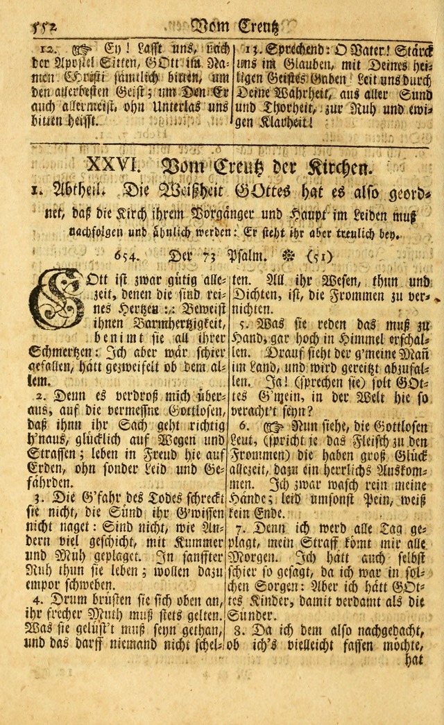 Neu-Eingerichtetes Gesang-Buch in Sich Haltend eine Sammlung (mehrentheils alter) Schöner lehr-reicher underbailicher Lieder... page 558