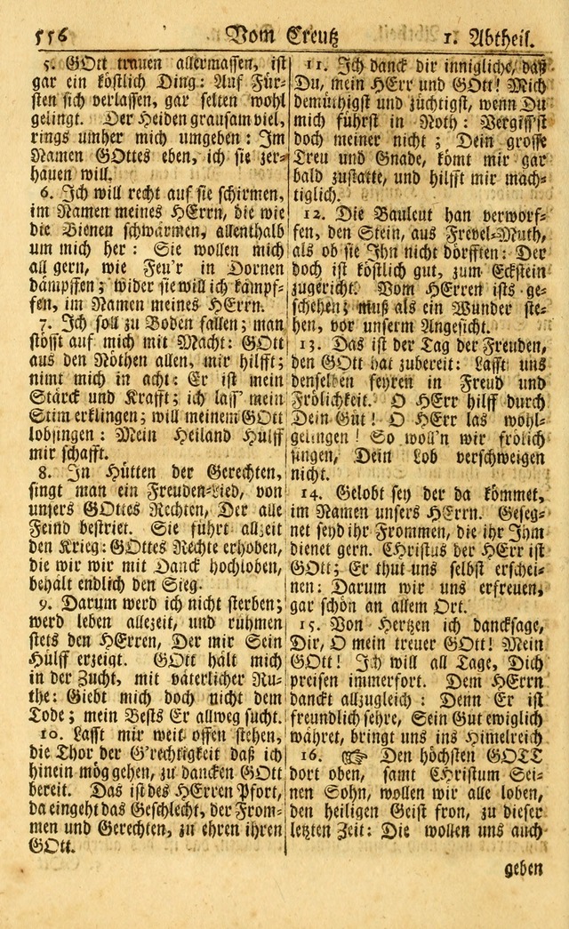 Neu-Eingerichtetes Gesang-Buch in Sich Haltend eine Sammlung (mehrentheils alter) Schöner lehr-reicher underbailicher Lieder... page 562