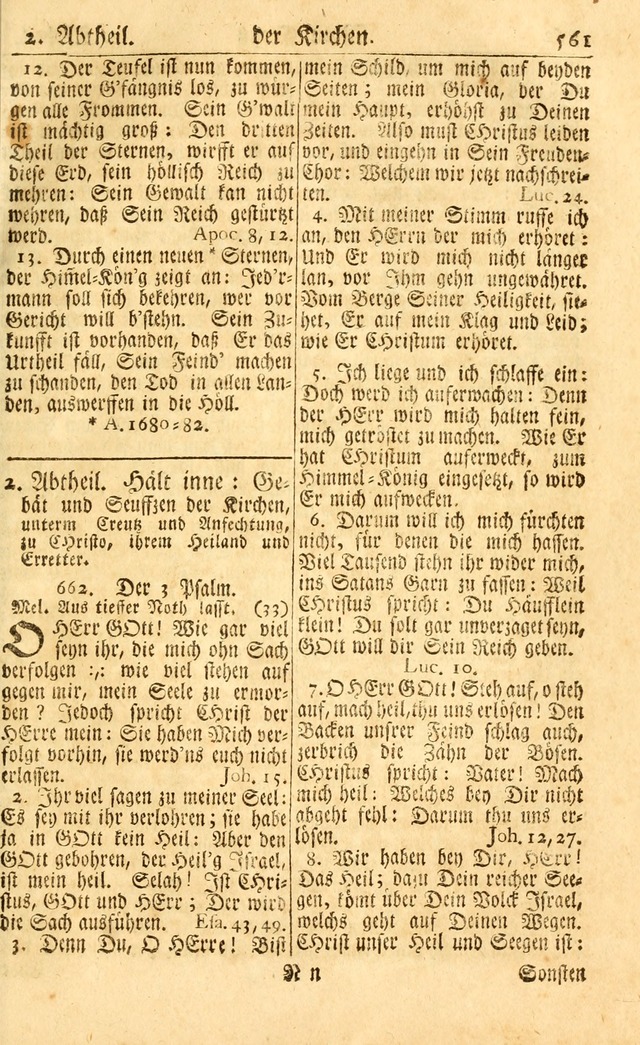 Neu-Eingerichtetes Gesang-Buch in Sich Haltend eine Sammlung (mehrentheils alter) Schöner lehr-reicher underbailicher Lieder... page 567