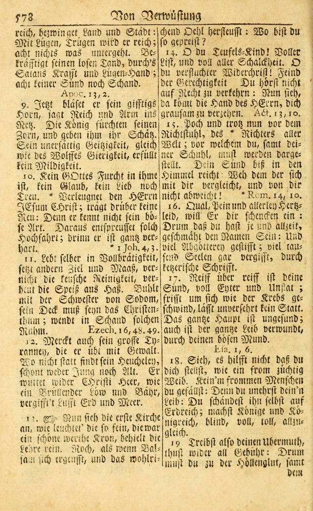 Neu-Eingerichtetes Gesang-Buch in Sich Haltend eine Sammlung (mehrentheils alter) Schöner lehr-reicher underbailicher Lieder... page 584